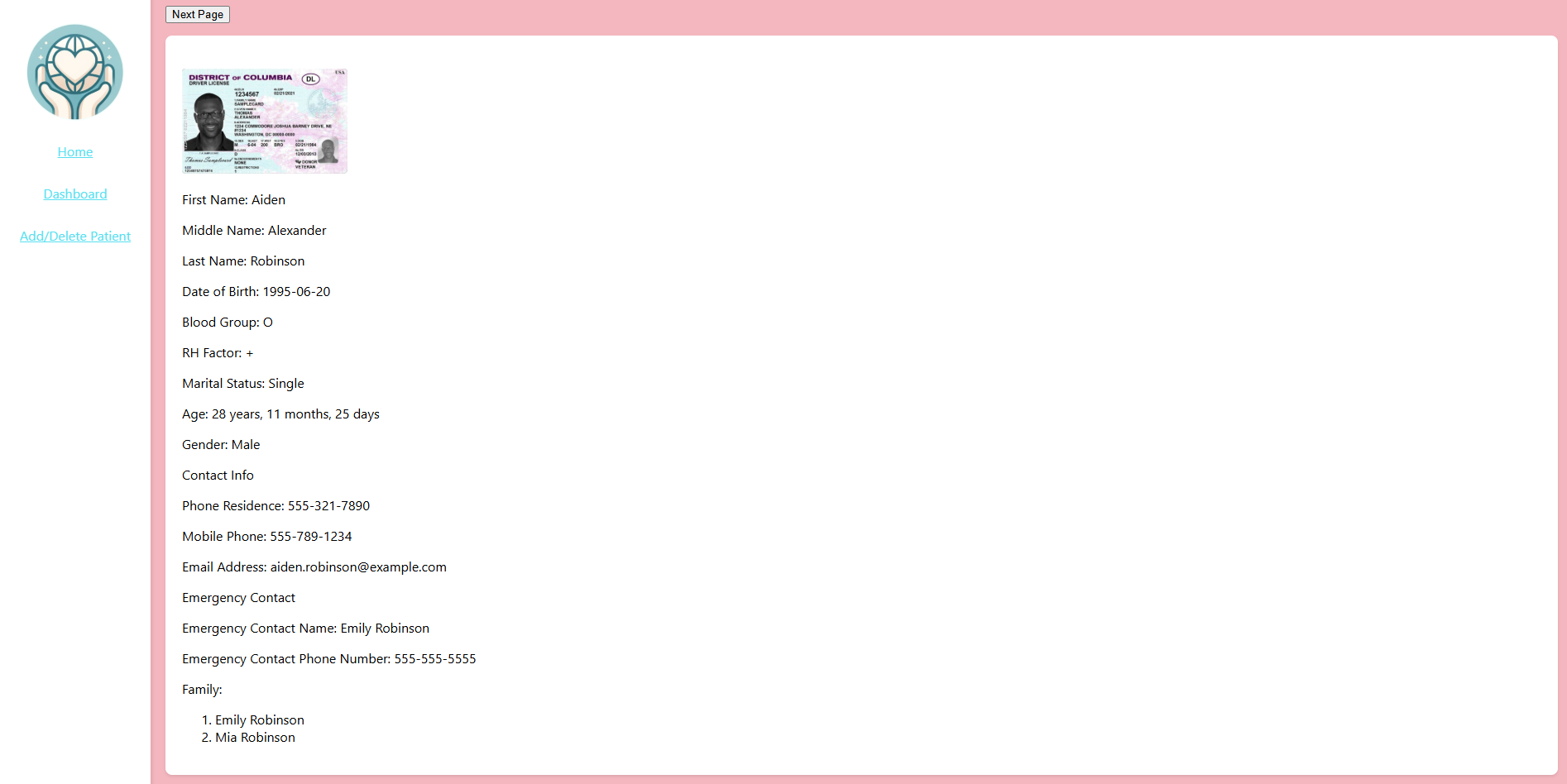 Healthcare Platform Patient Screenshot 2